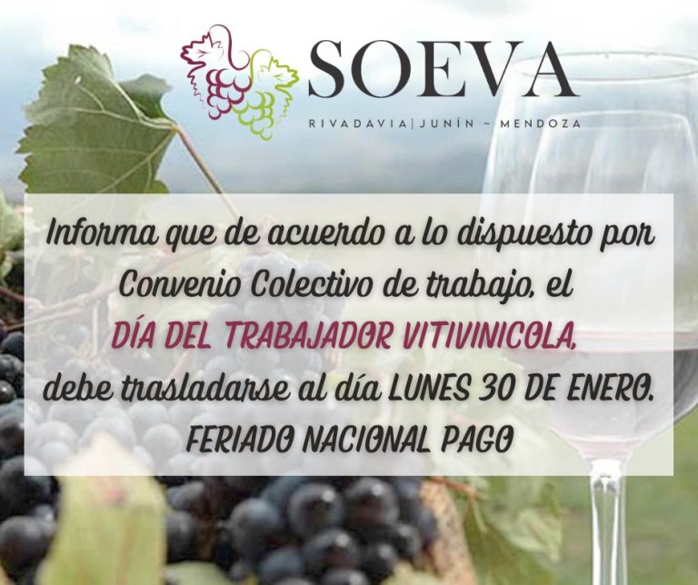 LUNES 30 – FERIADO PAGO